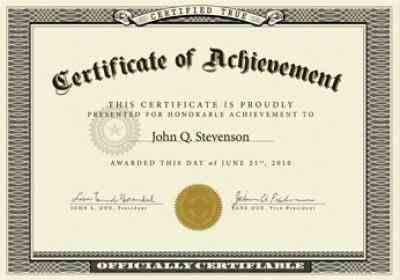 Registration certificates